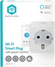 Inteligentne gniazdko Nedis Smart Life Wi-Fi IP21 3680 W (WIFIP121FWT) - obraz 2