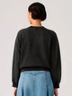 Світшот на флісі утеплений жіночий Levi`s Vintage Boxy Sweatshirt Womens 005I9-0009 S Black (5401187738499) - зображення 2