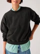 Світшот на флісі утеплений жіночий Levi`s Vintage Boxy Sweatshirt Womens 005I9-0009 S Black (5401187738499) - зображення 4
