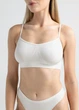 Безшовний топ на тонких бретелях Giulia CAMI TOP L/XL White-cloud dancer, повсякденний з мікрофібри, жіночий - зображення 2