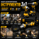 Набор аккумуляторных инструментов Gold Germany 3 в 1 - изображение 3