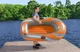 Надувная лодка Bestway 61140 NE Kondor 2000 Raft оранжевая полутораместная до 95 кг виниловая 2-х камерная компактная 185х97 см (9-163-61140 BW) - изображение 5