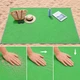 Пляжная подстилка коврик покрывало анти-песок Beach Mat 200 x 150 см Зеленая - изображение 3
