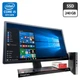 Комплект ПК: неттоп HP EliteDesk 800 G3 Desktop Mini USFF / Intel Core i5-6500T (4 ядер по 2.5 - 3.1 GHz) / 4 GB DDR4 / 240 GB SSD / Intel UHD Graphics 630 + Монитор Dell / 24" (1920x1080) TN б/у - изображение 1