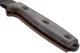 Ніж туристичний для польової кухні ESEE Model 4 Black Grey Micarta ESEE-4P-B - изображение 4