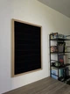 Стенд/панель/дошка для шевронів і патчів, XL (60x90см), дерев'яна рамка, чорні смужки - зображення 4