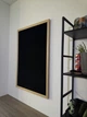Стенд/панель/дошка для шевронів і патчів, XL (60x90см), дерев'яна рамка, чорна суцільна тканина - зображення 9