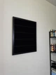 Стенд/панель/дошка для шевронів і патчів, M (40x50см), чорна рамка, чорні смужки - зображення 5