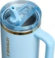 Термокружка с трубочкой Stanley Quencher ProTour Flip Straw Tumbler 1,18 л Messi Striker Blue (100000005931) - изображение 3