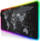 Великий геймерський RGB килимок з підсвічуванням (ігрова поверхня) 800x300x3 мм - зображення 4