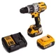 Дриль-шурупокрут акумуляторний безщітковий ударний DeWALT DCD996P2 18 В 5 Аг 3 швидкості 95 Нм (DCD996P2) - зображення 2