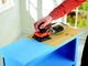 Шлифмашина вибрационная сетевая BLACK+DECKER KA450 мощность 220 Вт вес 1.5 кг размер подошвы 113.5х109 мм (KA450) - изображение 4