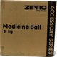 Медбол Zipro Черный 6 кг (10947197) - изображение 7