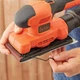 Шлифмашина вибрационная сетевная BLACK+DECKER BEW220 мощность 150 Вт вес 1.4 кг (BEW220) - изображение 6