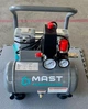 Безмасляный поршневой компрессор Mast MOF1390/1100 compact 12 кг 220 В 175 л/мин 1100 Вт 8 Бар (MOF1390/1100) (MOF1390/1100 compact) - изображение 3