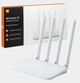 Роутер Xiaomi Mi WiFi Router 4C Global, до 300 Мбіт/с, 4 дводіапазонні антени, маршрутизатор з високою передачею даних, білий - зображення 1
