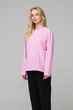 Лонгслив женский Pink 6XL - изображение 2
