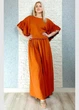 Брюки жіночі палаццо батистові на резинці теракотові New Collection M-XL 15-142 - зображення 1