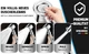 Лейка и шланг для душа 3 режима Epelli Set Massage Silver Superhromo+ - изображение 2