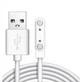 Магнітний USB кабель для зарядки дитячого смарт годинника 2-pin 7.62 мм для K26H / AS06 / AS10 / K55H - зображення 1