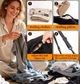 Черная подушка-сумка для подорожей Travel Pillow Bag 2в1 - зображення 3