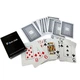 Карты игральные покерные пластиковые Duke Poker Club 54 листа 87x62 мм Синие (DN26238BL) - изображение 3