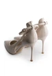 Туфлі жіночі на підборах Meideli 6262/Beige/Polish/T530-4/B 39 Бежевий - зображення 4