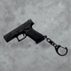 Брелок пістолет глок Glock 17 чорний - зображення 1