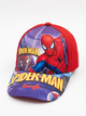 Детская кепка Spider-Man красная с ярким принтом, бейсболка для мальчика на липучке 48-50 см - изображение 2