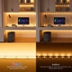 Розумна суцільна LED стрічка OULARA 10м, Wi-Fi, технологія COB 24V, тепле біле світло, 2700K, димована, пульт керування, світлодіодна стрічка, Led підсвітка - зображення 3