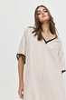 Пляжное женское платье туника Aruelle Horizon dress XS бежевий - изображение 7