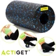 Масажний ролик Actiget EPP 29.5 x 15 см (валик, роллер) ACT0093 Black/Blue - изображение 12