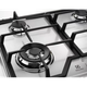 Варильна поверхня газова ELECTROLUX EGS6436SX - зображення 3