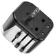 Перехідник мережевий Hoco AC5 Level Dual Port Universal Conversion Charger Black - зображення 3