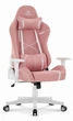 Геймерське крісло Hell's Chair HC-2001 Pink White - изображение 3