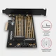Контролер для SSD-накопичувачів AXAGON PCIe to NVMe M.2 (PCEM2-D) - зображення 4