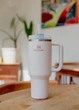 Термокружка Stanley Quencher H2.O FlowState™ Tumbler з трубочкою і ручкою 1.18 л Світло рожева - зображення 4