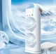 Портативний вентилятор розпилювач Raut Double-ended Spray Fan охолоджувач повітря зволожувач настільний міні кондиціонер з водяним туманом LED підсвічуванням нічником 3 швидкості для дому офісу дачі подорожей - зображення 3