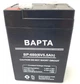 Акумулятор BAPTA BP-680 6V 5.5Ah AGM батарея для ваг ліхтарів світильників ДБЖ резервного живлення герметичний необслуговуваний акумулятор для UPS аварійних систем торгового обладнання побутових приладів та електроніки - изображение 2