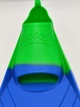 Ласты для плавания Zoggs Ultra Blue тренировочные короткие силиконовые ласты для бассейна 39/40 (24 см) Голубой,синий (311392) - изображение 6