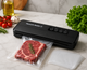 Вакууматор побутовий для харчових продуктів Vacuum Sealer X Pro 110W 60 кПа вакуумний упаковник автоматичний + 10 пакетів 10х25см - изображение 1