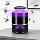Настільний автоматичний знищувач комарів Mosquito Killer Lamp, USB-пастка для комарів та дрібних літаючих комах з фіолетовим підсвічуванням, 2 шт, чорний - зображення 3