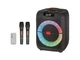 Акустична переносна колонка ZXX-1745 400Вт 8" 31х30х39 см TWS/FM/USB/TF/BT/REC/LED/2MIC/ДК - изображение 1