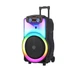 Акустическая переносная колонка ZXX-1520 300Вт 15" TWS/FM/USB/TF/BT/REC/LED/2MIC/ДК - изображение 2