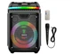 Акустическая переносная колонка ZQS8139 120Вт 8" 300*250*380 мм 1MIC+MP3+USB+FM+BT - изображение 1