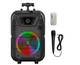 Акустическая переносная колонка ZQS8121 100Вт 8" 268*203*410 мм 1MIC+MP3+USB+FM+BT - изображение 1