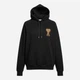 Худи утепленное мужское Ami Paris Ami De Coeur Hoodie AP05001.1M M Черное (396556914811) - изображение 2