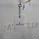 Футболка хлопковая длинная мужская Moncler Embroidered Tonal Logo Cotton T-Shirt MC12001.4M M Белая с вышивкой (121282792893) - изображение 7