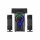 Автономная акустическая система 3.1 UF-DC6036 60 Вт 6.5" TWS/FM/USB/TF/BT/REC/LED - изображение 1