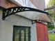 Козырек для двери из поликарбоната Metal-gum KlasK100x150 150 х 100 см навес для балкона Белый - изображение 4